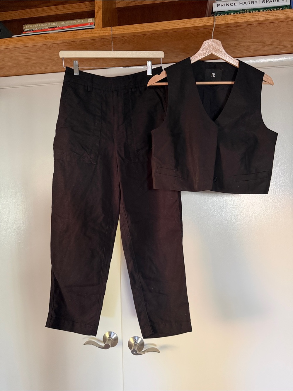 Banana Republic Trousers + Vest set